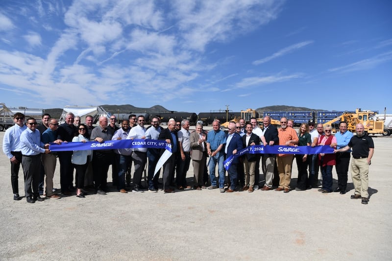 Savage, the Utah Inland Port Authority (UIPA), Iron County and Cedar City are proud to announce the grand opening of the new Savage Cedar City, UT Transload facility, providing transload services between trucks and railcars, on-site storage for shippers, and direct access to Union Pacific Railroad.