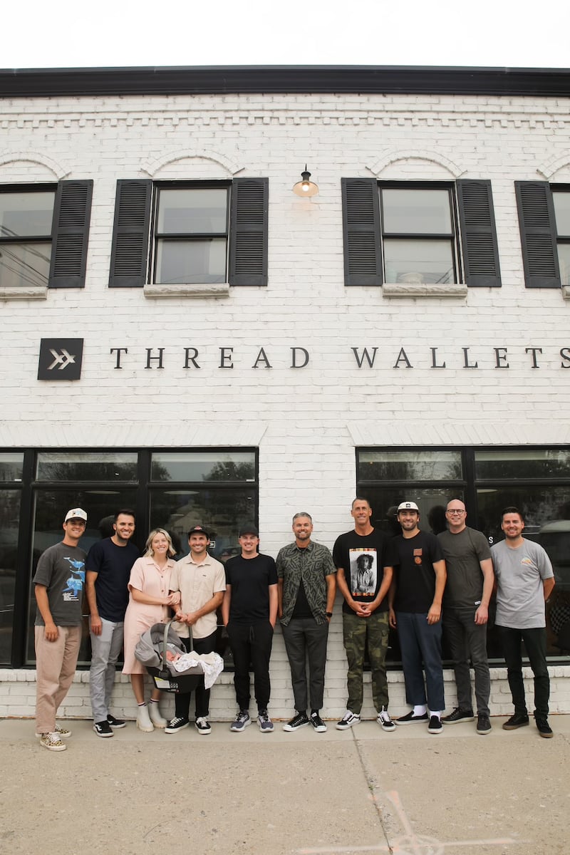 Bauer co-founded Thread Wallets and built on the company’s success to help youth “carry on.”