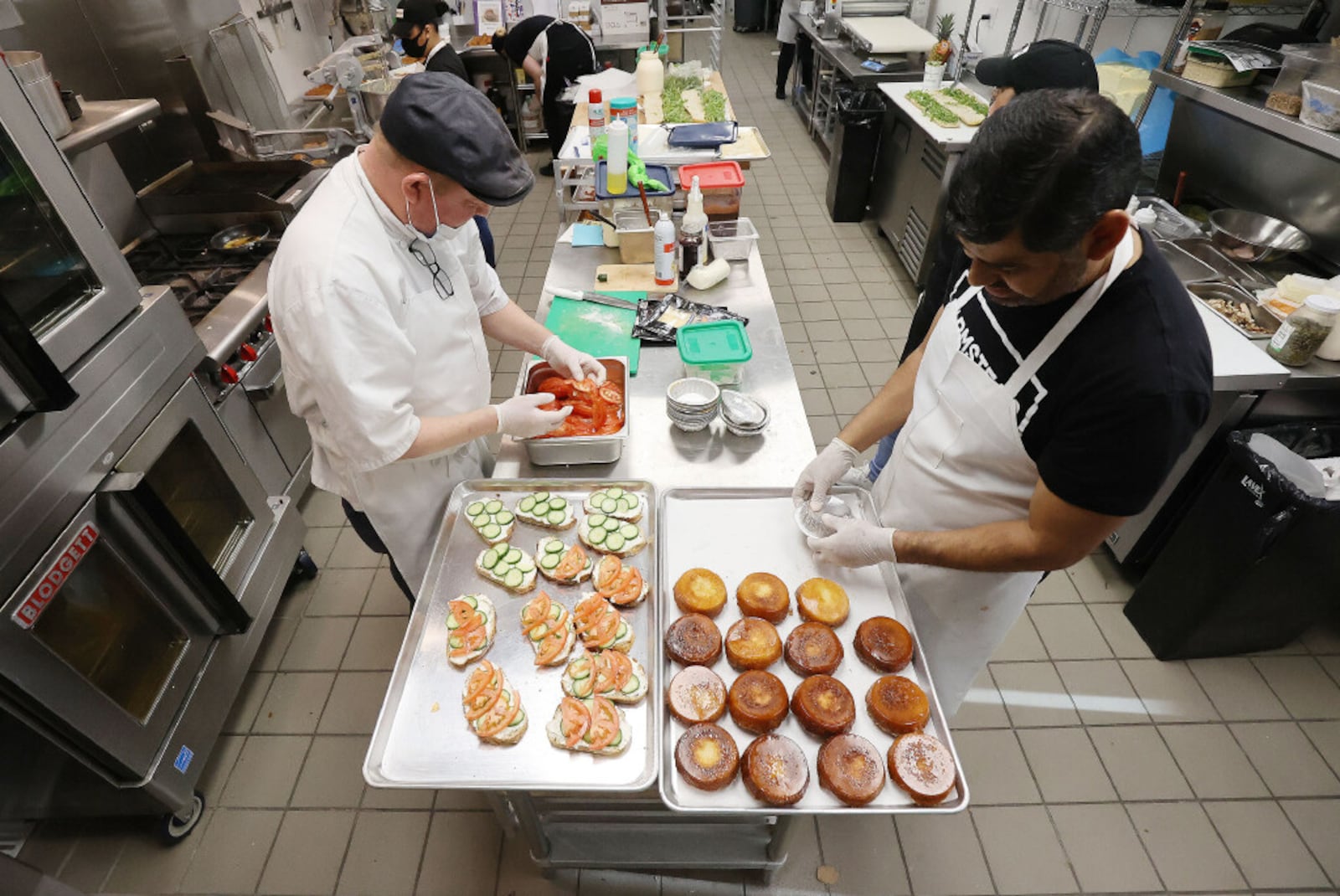 Food prep at Farmstead Bakery Photo by Jeffrey D. Allred, Deseret News