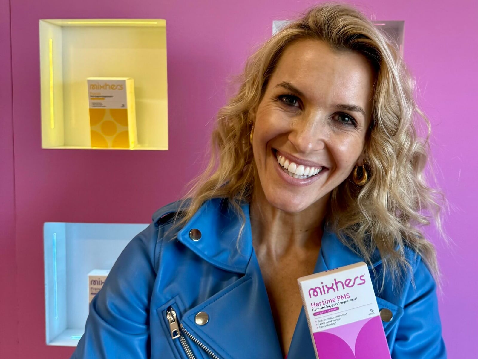 And became an advocate for women’s hormone health by creating sippable supplements that holistically improve PMS symptoms, digestion, sleep, energy levels and more.