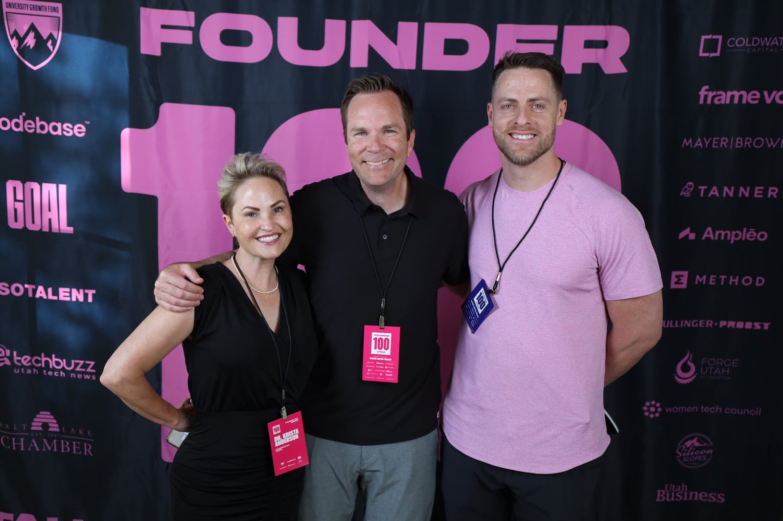 Attendes at Founder 100 event