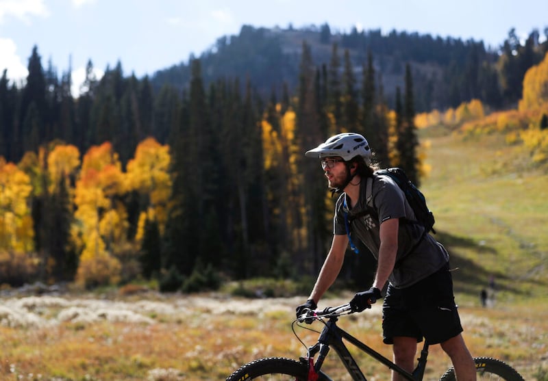 Forget the golf course—Utah business leaders are pedaling up the corporate ladder.