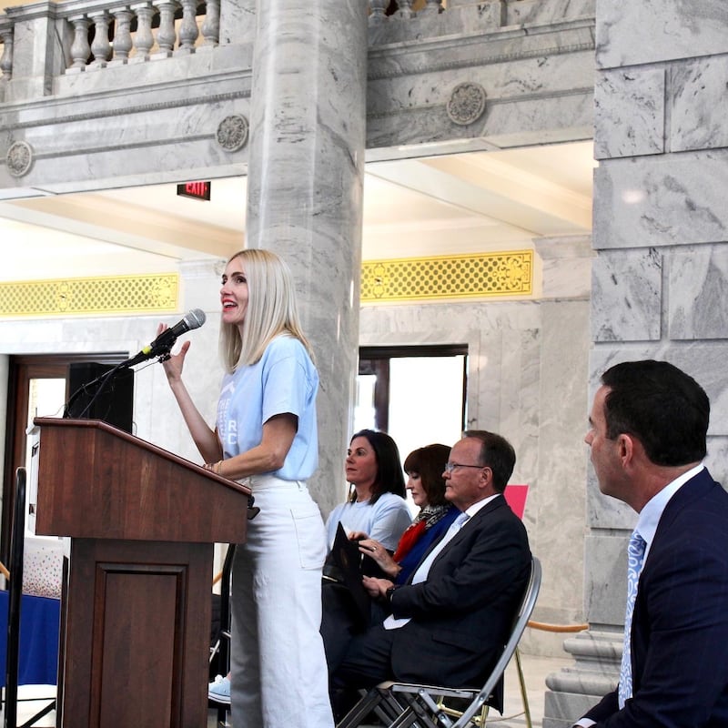 And passed legislation to provide free period products in every public school in Utah.