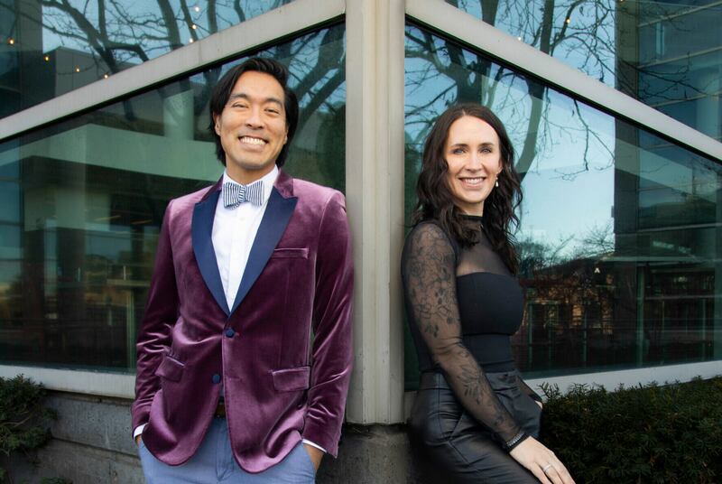 2023 Utah Business Leaders of the Year Trent Mano & Kat Kennedy, photographed by Justin Hackworth.