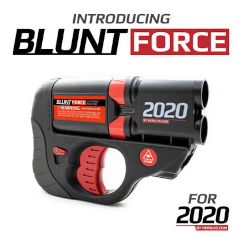 BluntForce cartridges allow HERO 2020 into California for the first time.