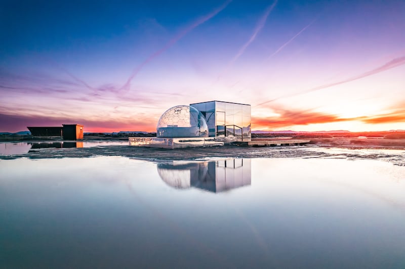 Through story-based hospitality, founder Travis Chambers hopes to transform a 240-acre plot of desert land into a sci-fi paradise.
