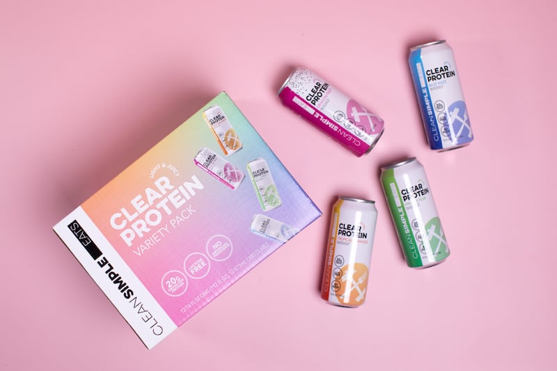 Experience the clear difference with Clean Simple Eats Clear Protein Drinks. | Photo courtesy of Clean Simple Eats
