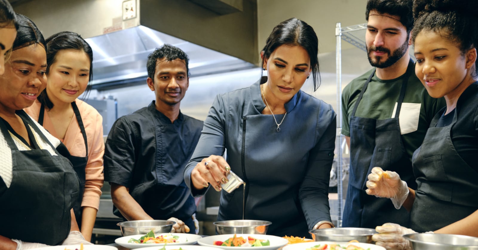 Then opened Biscotts Bakery & Café and founded the RISE Culinary Institute.