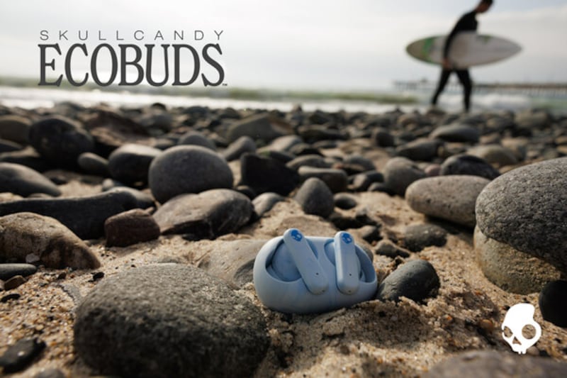SKULLCANDY LAUNCHES ECOBUDS, THEIR MOST SUSTAINABLE EARBUDS YET, CHALLENGING WASTEFUL BATTERY PRODUCTION IN THE INDUSTRY