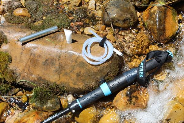 Utah tech companies like Puretek are creating major innovations like this hiking pole that doubles as a water bottle.
