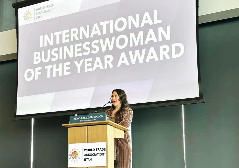 The World Trade Association of Utah has awarded Melissa Sevy, founder and CEO of Ethik, International Businesswoman of the Year.