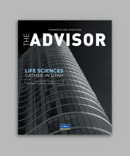 Every year, Utah Business partners with Colliers Utah to put together The Advisor, a collection of articles on the state of Utah's real estate market.