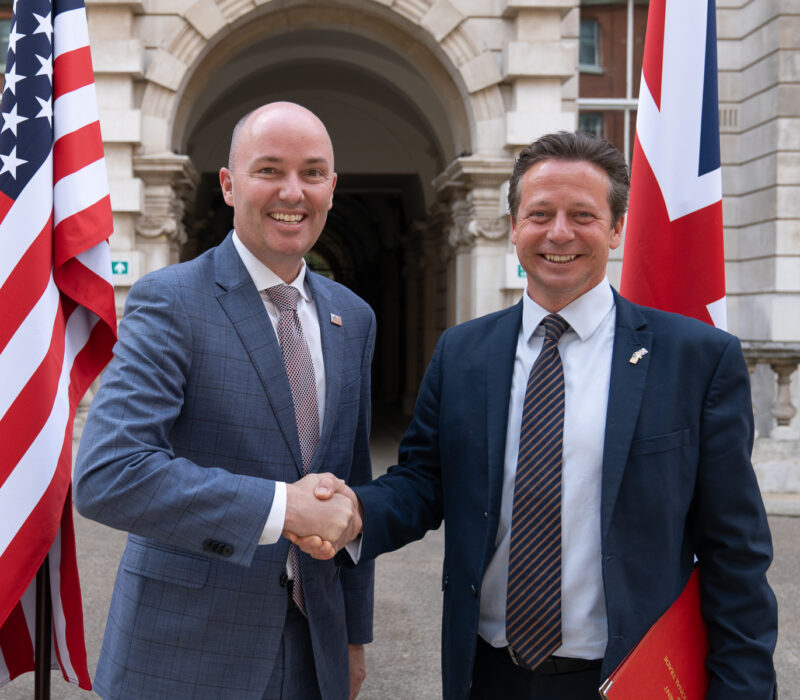 Priority sectors such as fintech, aerospace and health care stand to benefit most from the MoU between the United Kingdom and Utah.