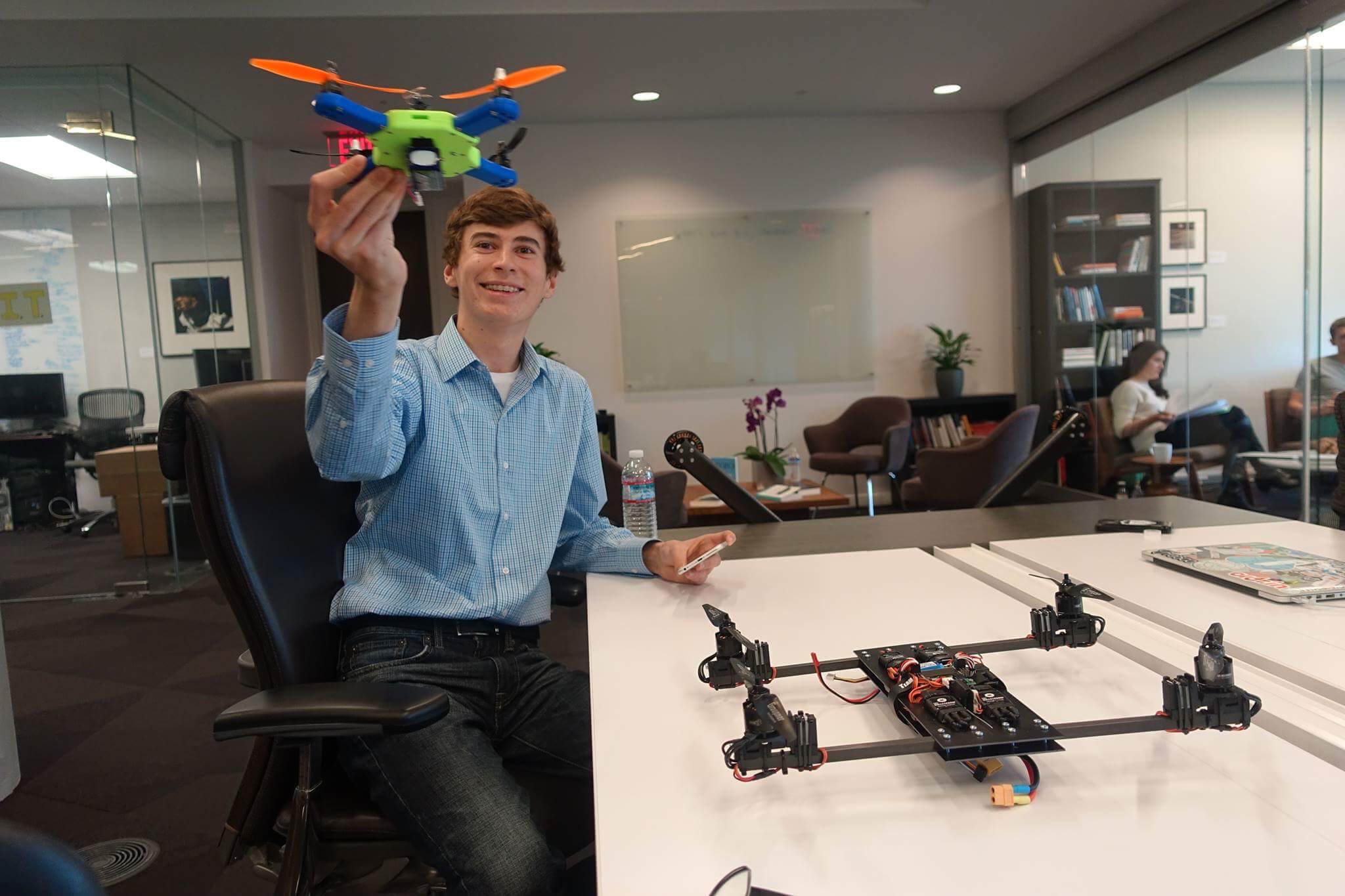 And became a key player in national security by creating app-powered, military-grade drones.