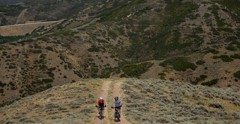 Forget the golf course—Utah business leaders are pedaling up the corporate ladder.