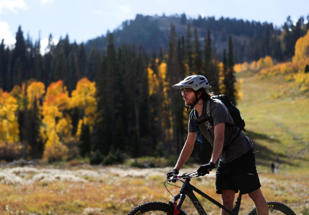 Forget the golf course—Utah business leaders are pedaling up the corporate ladder.