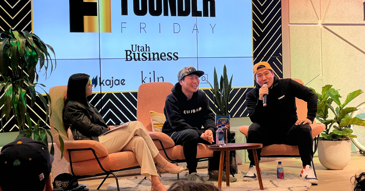 The Cupbop executives spoke about waiting for opportunities, the difficulties of scaling culture, overthinking and more at the Utah Business Founder Friday event.
