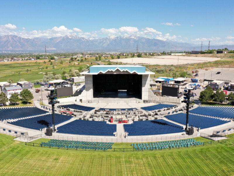 Utah First Credit Union recently announced it has become the title sponsor of the renowned open-air performance space in partnership with Live Nation, changing its name to the Utah First Credit Union Amphitheatre.